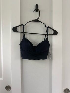 lululemon athletica Navy Thin-Strap Support Bralette